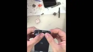 iphone 5s water damaged lcd repaired by (smart vsm)