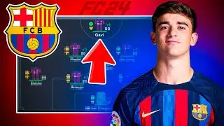 🔨 ПЕРЕСТРОЙКА БАРСЕЛОНА 🔨 пока ГАВИ не выиграет ЗОЛОТОЙ МЯЧ в EA FC 24 🔥 