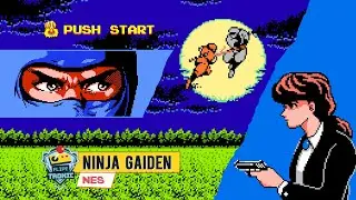 [NES] Ninja Gaiden (1989) - Push Start | Attract Mode em Português PT-BR