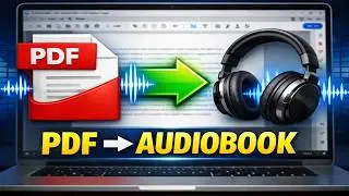 Learn how to easily convert PDFs to audiobooks on your computer!
