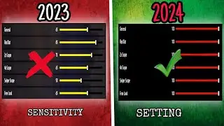 Best Headshot Sensitivity Setting in Free Fire 2024  ⚙️😳 || 2gb,4gb,6gb, 8gb+ ram device