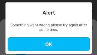 Something went wrong please try again after some time Paytm alert problem