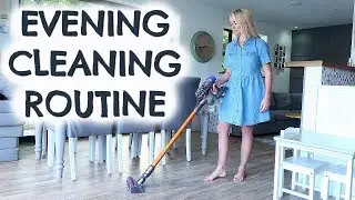 DAILY EVENING CLEANING ROUTINE OF A MUM / MOM 2018  |  EMILY NORRIS