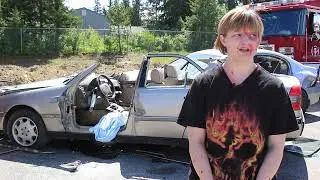 Timberlake Mock Car Crash 2023