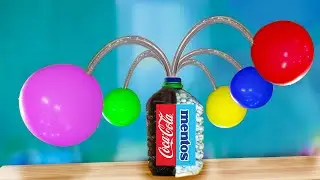 Experiment: How many balloons will Burst by Elephant toothpaste reaction?