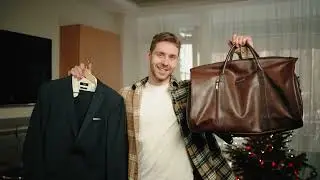 Modoker Convertible Leather Garment Bag-Carry on Garment Bags for Travel.
