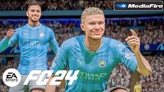 FIFA 14 MOD EA Sports FC 24 Android Offline || Best Graphics Camera PS5 New Career Mode UpdateTeams