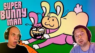 Пробую играть... Super Bunny Man... До свидания физика и нервы с этой игрой...