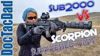 Suppressed 9mm Sound Comparison Sub2000 Vs Scorpion EVO 3