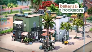 Bakery & Bookstore 🥐 || The Sims 4 Speed Build