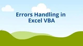 Error Handling in Excel VBA | VBA tutorials
