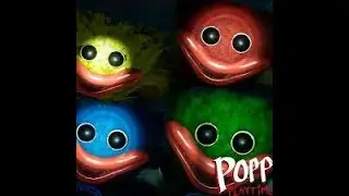 РАЗНОЦВЕТНЫЕ ХАГГИ ВАГГИ И КРОЛИК БОНЗО БЕГУТ ЗА МНОЙ! Poppy Playtime: Chapter 2#2