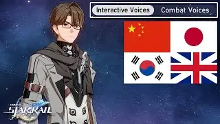 Welt Yang Combat Battle Voice Lines Interactive Voice ( 4 Language ) Japanese Korean English Chinese