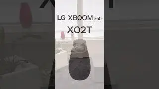 LG Audio | Unboxing Speaker Xboom 360 XO2T | Showroom Milano | ASMR
