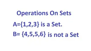 Operations on Sets, Subsets, Power Set, Proper Subsets, class 8th Maths, ex 1.1 Mudassar Ahmad Saeed