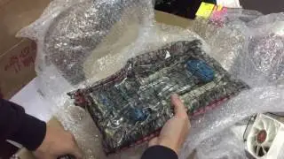 ПАКЕТ 8 Материнская плата чипсет X79, XEON E5 2670 C2, память 4 планки по 8 гиг - посылка №60202