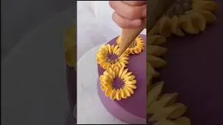 easy cake decoration idea 😍 #buhevich #nehakakkar