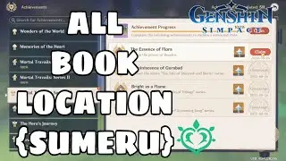 MORTAL TRAVAILS: SERIES-3 FULL ACHIEVEMENT COMPLETE |{SUMERU ALL BOOK LOCATION}|Genshin Impact