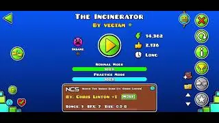 Geometry Dash| The Incinerator (Demon) 100% by @vegtam2869