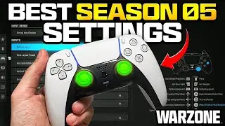 The ONLY Controller Settings You Need! (Season 5 Warzone Settings)