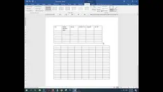 Cara Membuat dan Memodifikasi Tabel Pada Microsoft Word