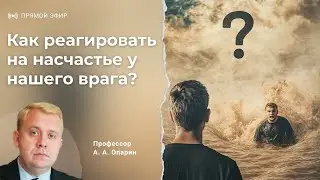 Как реагировать на несчастье у нашего врага? | Алексей Опарин