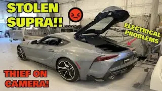 My 2020 Toyota Supra Got STOLEN and DAMAGED!! Supra Rebuild