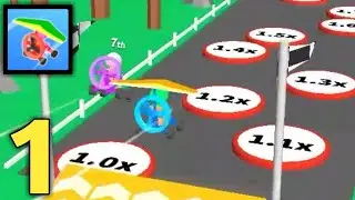 Road Glider - All Levels Gameplay Levels 1-4 (Android,iOS) | Part 1
