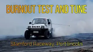 Burnout Test & Tune, Rim ripped straight from the car!!!, Stamford Raceway, Port Lincoln