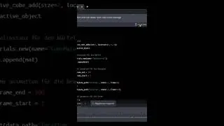 ChatGPT erstellt Objekte & Animationen in Blender