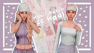 JUNE CC HAUL + CC LINKS💜👗 | The Sims 4