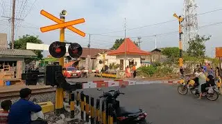 Perlintasan Kereta Api Jl  Sulawesi Kota Pasuruan