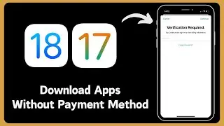 How to fix verification required on App store | How to download apps without payment method