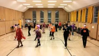 Do the Skeleton Scat Clogging Routine