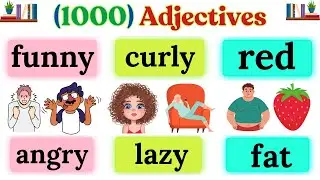 1000 Common English Adjectives for Beginners 📘 | Learn Useful Vocabulary for Daily English