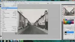 Photoshop CS3 RAIN EFFECT IN 1 minute