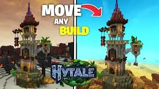 HYTALE - Copy & Paste Builds EASY Tutorial!