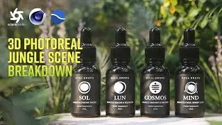 Creating 3D Photorealistic CG Forests & Products | Cinema 4D, Octane Render
