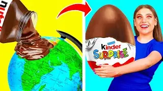 Как сделать Большое Шоколадное Яйцо Челлендж | Смешные Челленджи от BooGaGa