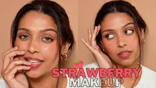 🍓 Hailey Bieber's (TikTok viral) Strawberry Makeup 🍓