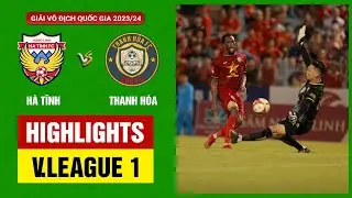 Highlights: HL Hà Tĩnh - Đông Á Thanh Hóa | Nỗ lực bất thành, CLB núi Hồng ngậm ngùi đá play-off