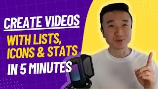 Creating an Engaging Video with Lists, Icons, and Stats in 5 Minutes