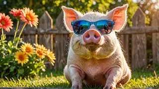 I nearly got arrested. Our funny pig story