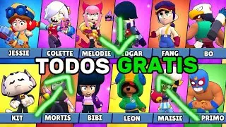 CONSIGUE TODOS los BRAWLERS GRATIS! Brawl Stars…Facil,Rapido y legal