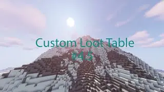 Minecraft Modding Tutorial 1.17.1 #4.5 Custom Loot Table