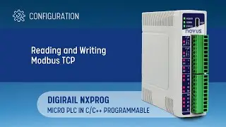 DigiRail NXProg - Reading and Writing Modbus TCP | English