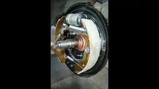 Hyundai Accent ТАГАЗ Большая замена деталей входящих в систему тормозного механизма задних колёс