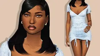 the sims 4 cas: tiana | cc list & sim download
