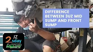 Difference between 3UZ Mid Sump and Front Sump