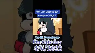 FNF Last Chance But Everyone Sings It Animation